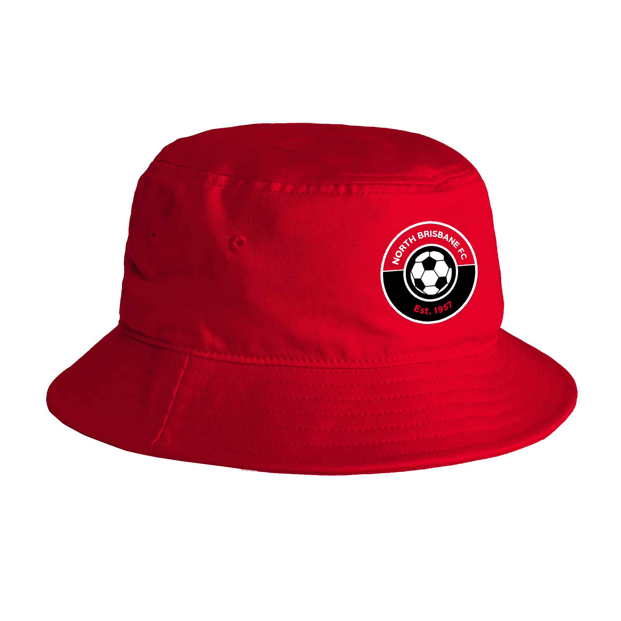 NORTH BRISBANE - Bucket Hat 1 - RED