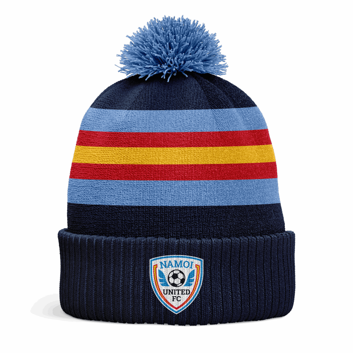 Namoi United Pom Pom Beanie