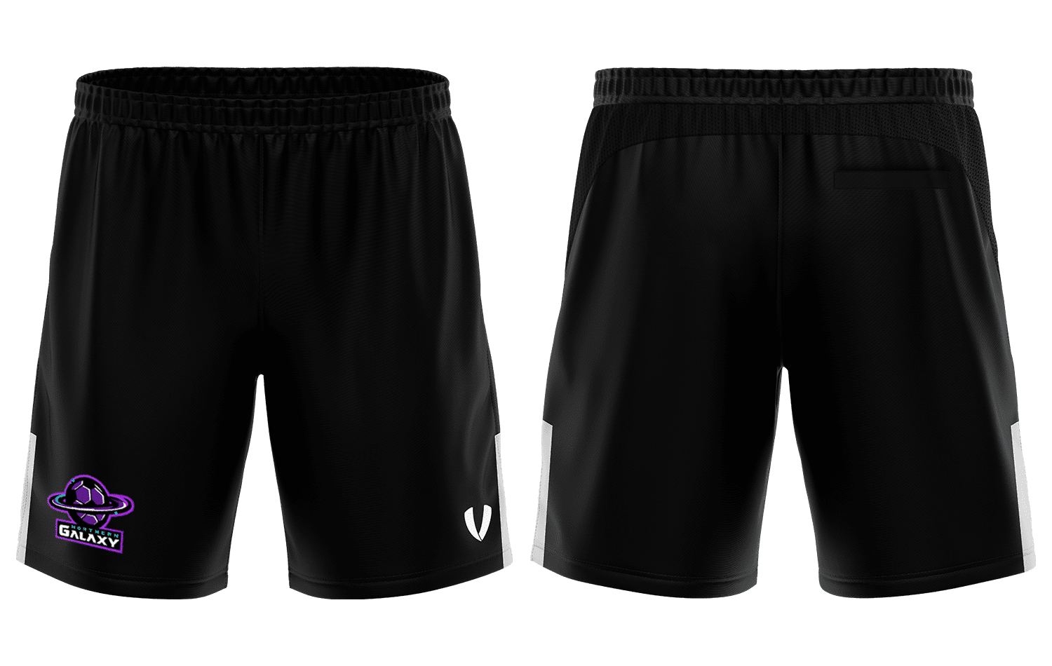 Northern Galaxy FC - Club Shorts - Black