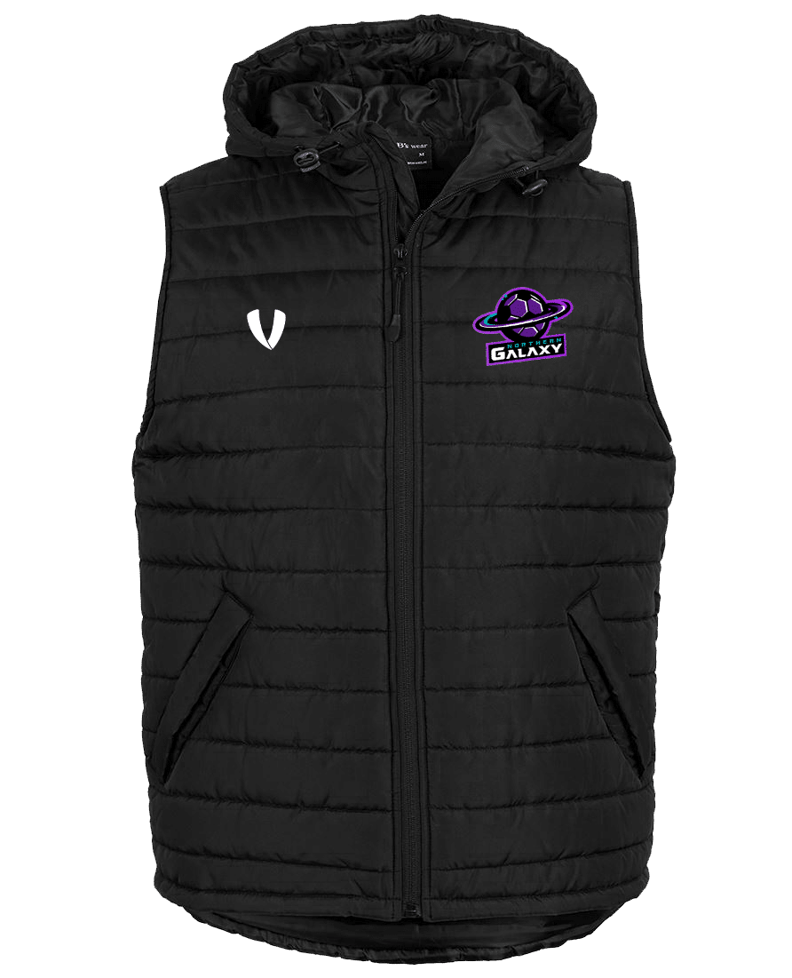 Northern Galaxy FC - Puffer Vest - Black