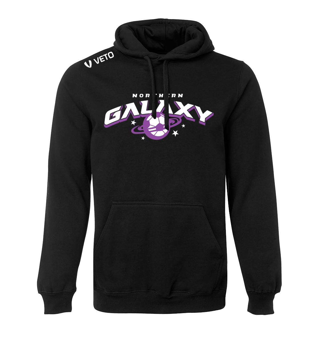 Northern Galaxy FC - Hoodie - Black