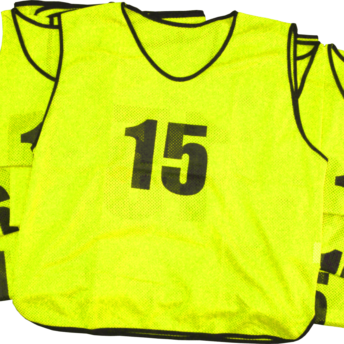 Numbered Training Bibs - Neon