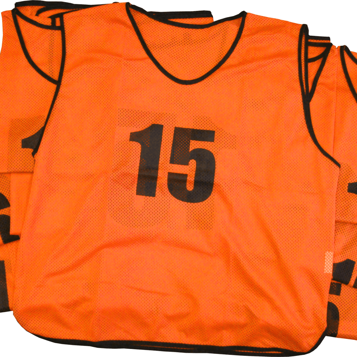 Numbered Training Bibs - Orange