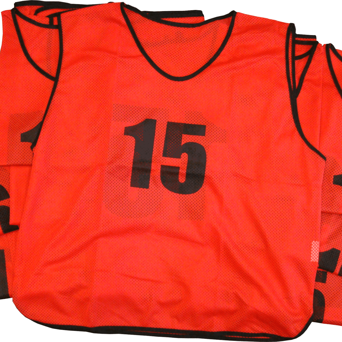 Numbered Training Bibs - Red