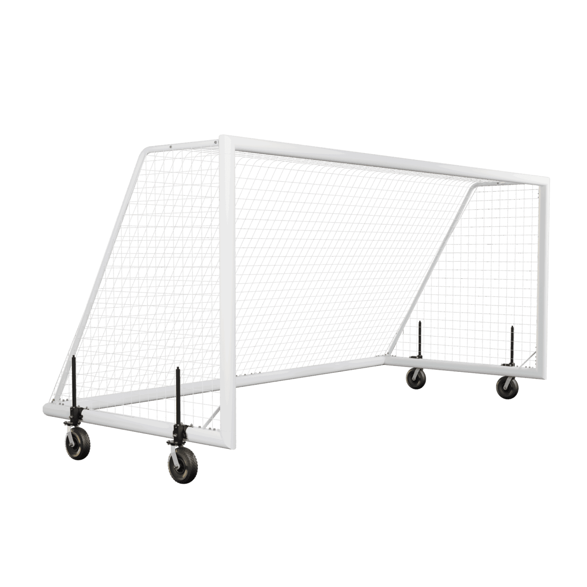 NEXTGEN Portable Aluminium U10 TO U13 Goal w/ 360 Wheels