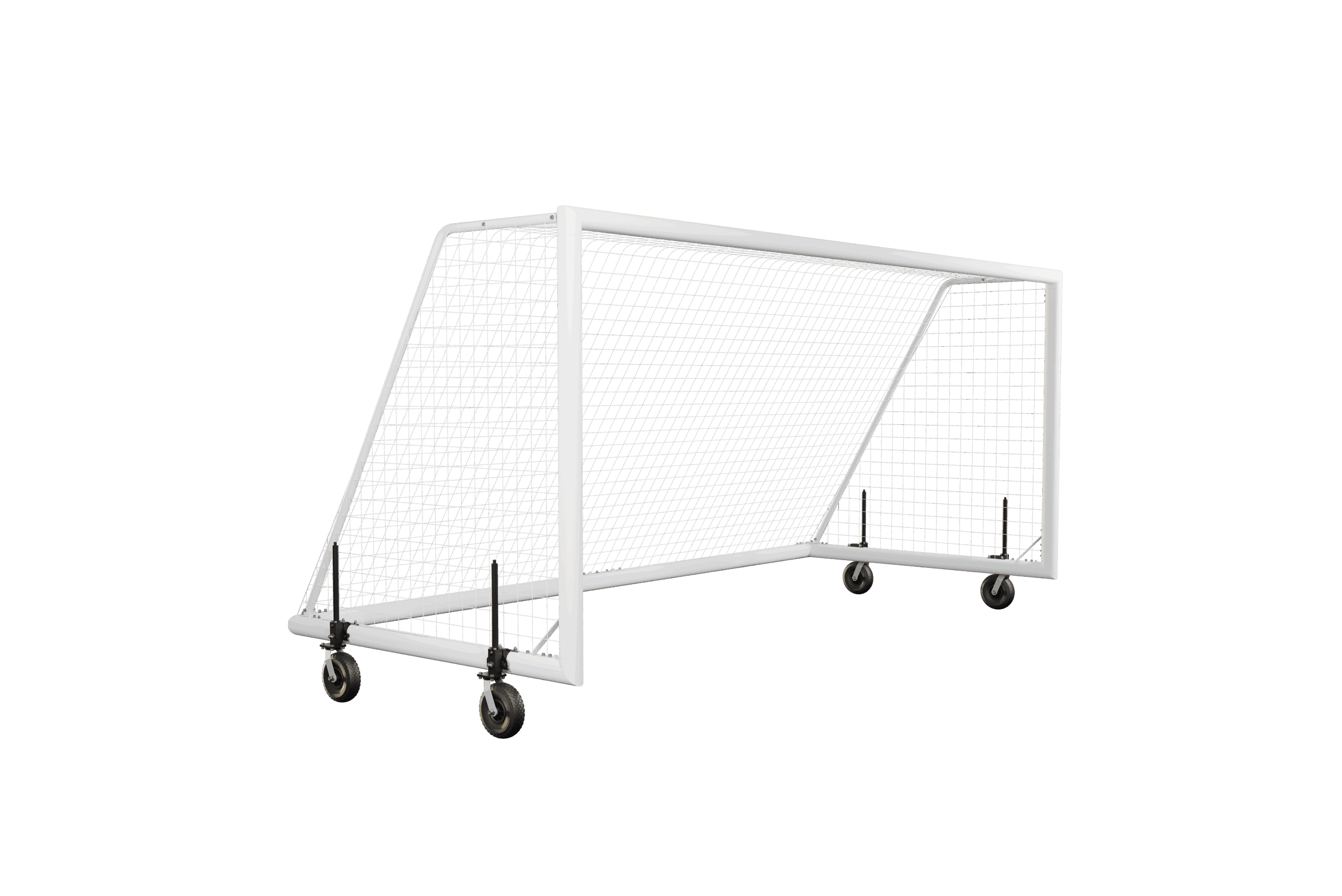 NEXTGEN Portable Aluminium U10 TO U13 Goal w/ 360 Wheels