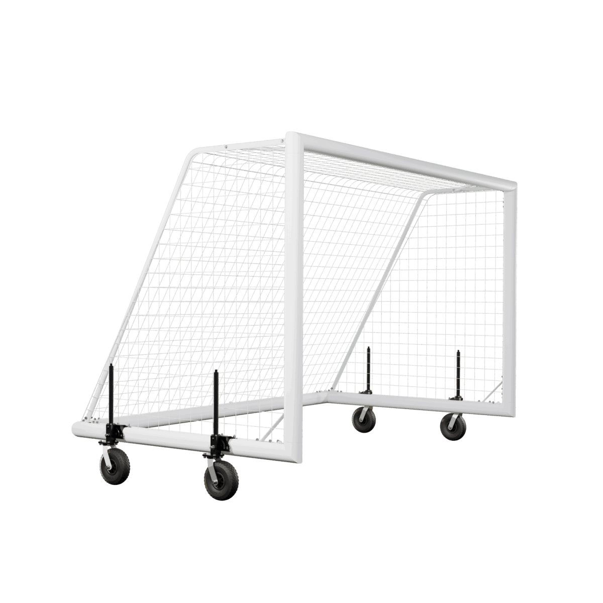 NEXTGEN Portable Aluminium U8 TO U9 Goal w/ 360 Wheels