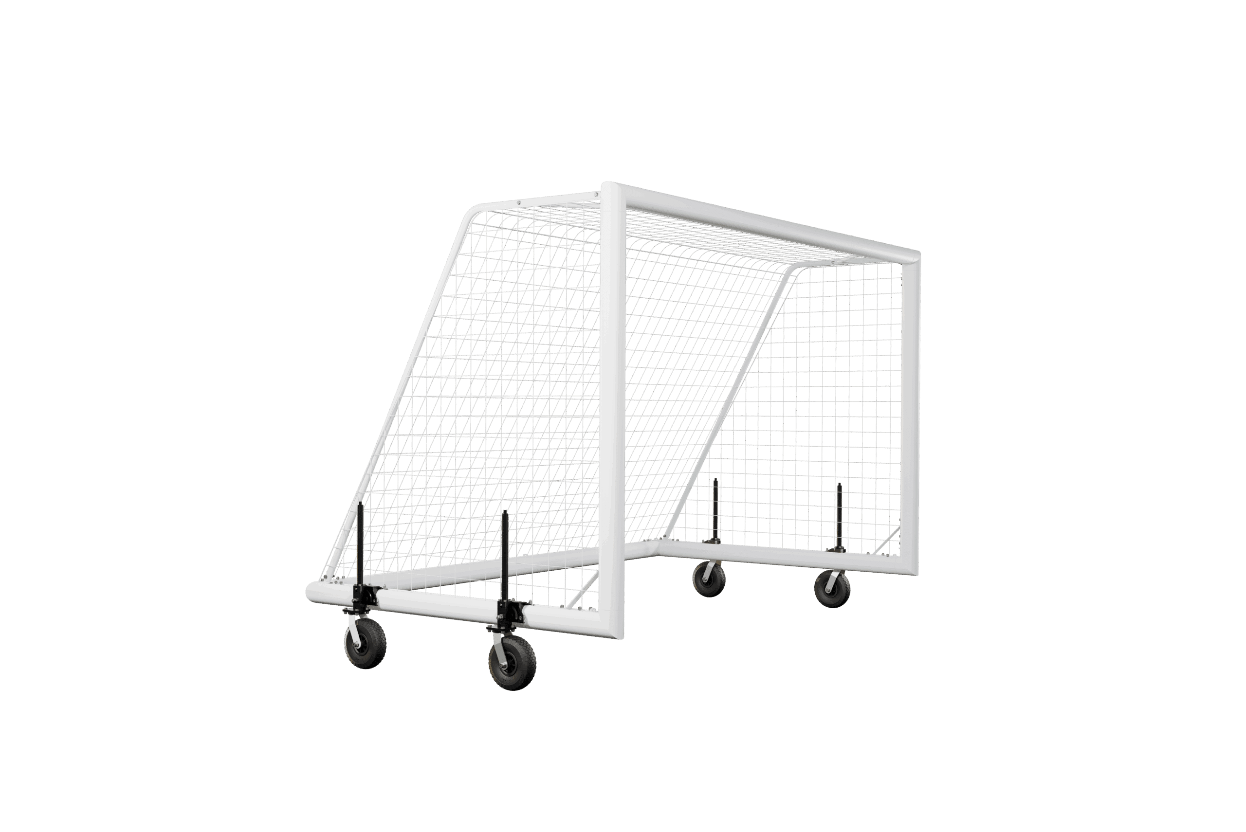 NEXTGEN Portable Aluminium U8 TO U9 Goal w/ 360 Wheels