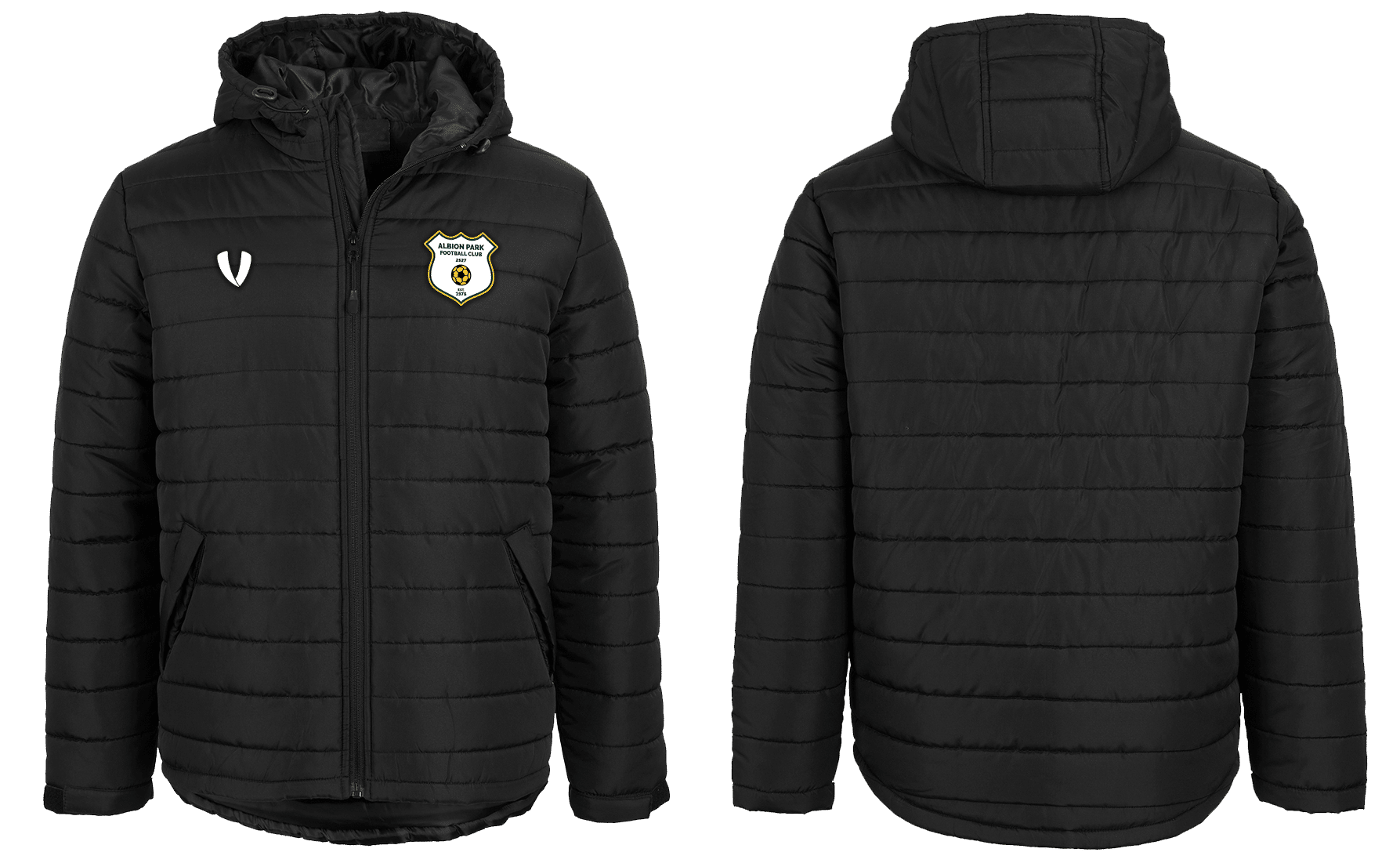 Albion Park FC - Club Puffer Jacket - Black