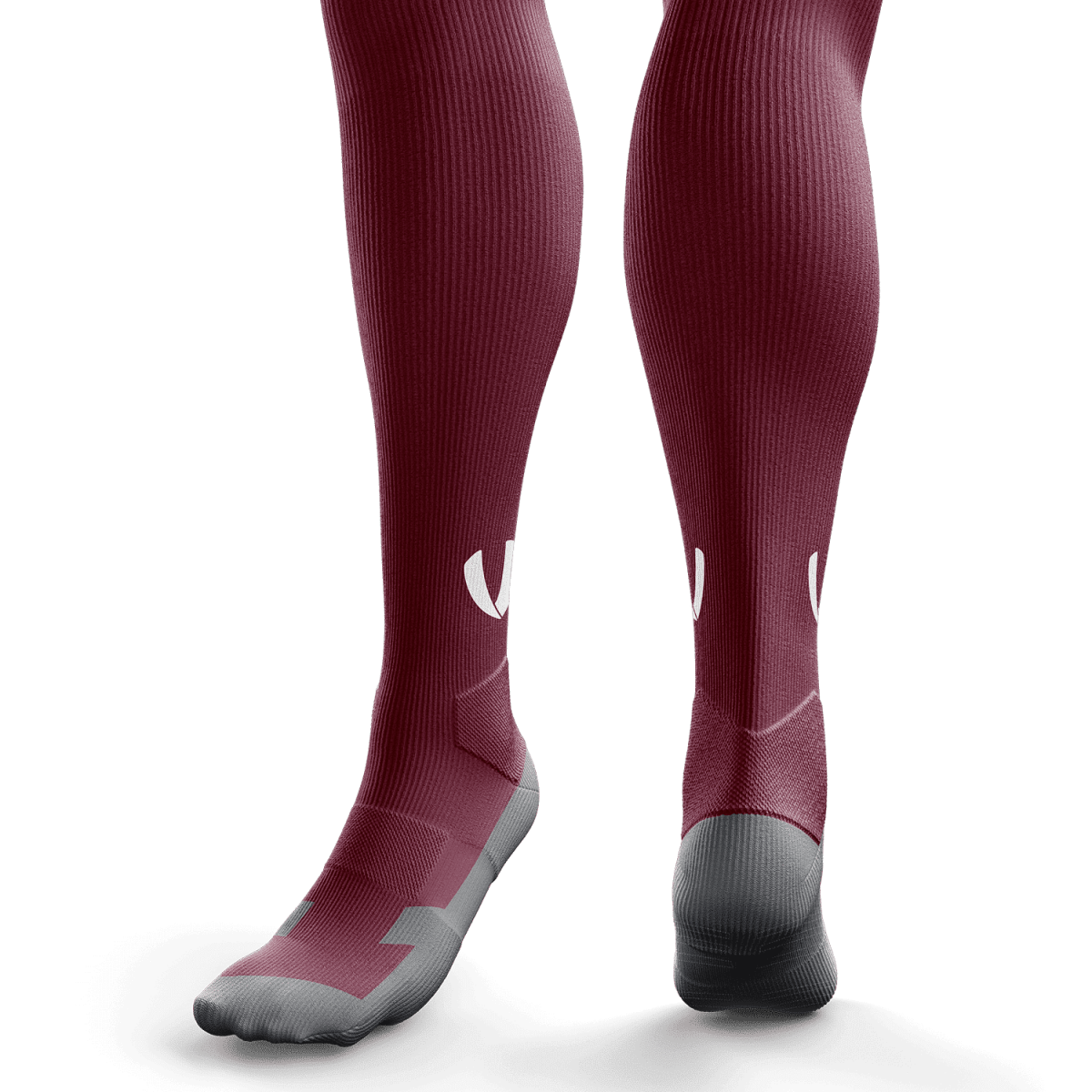 Performance Socks - Maroon
