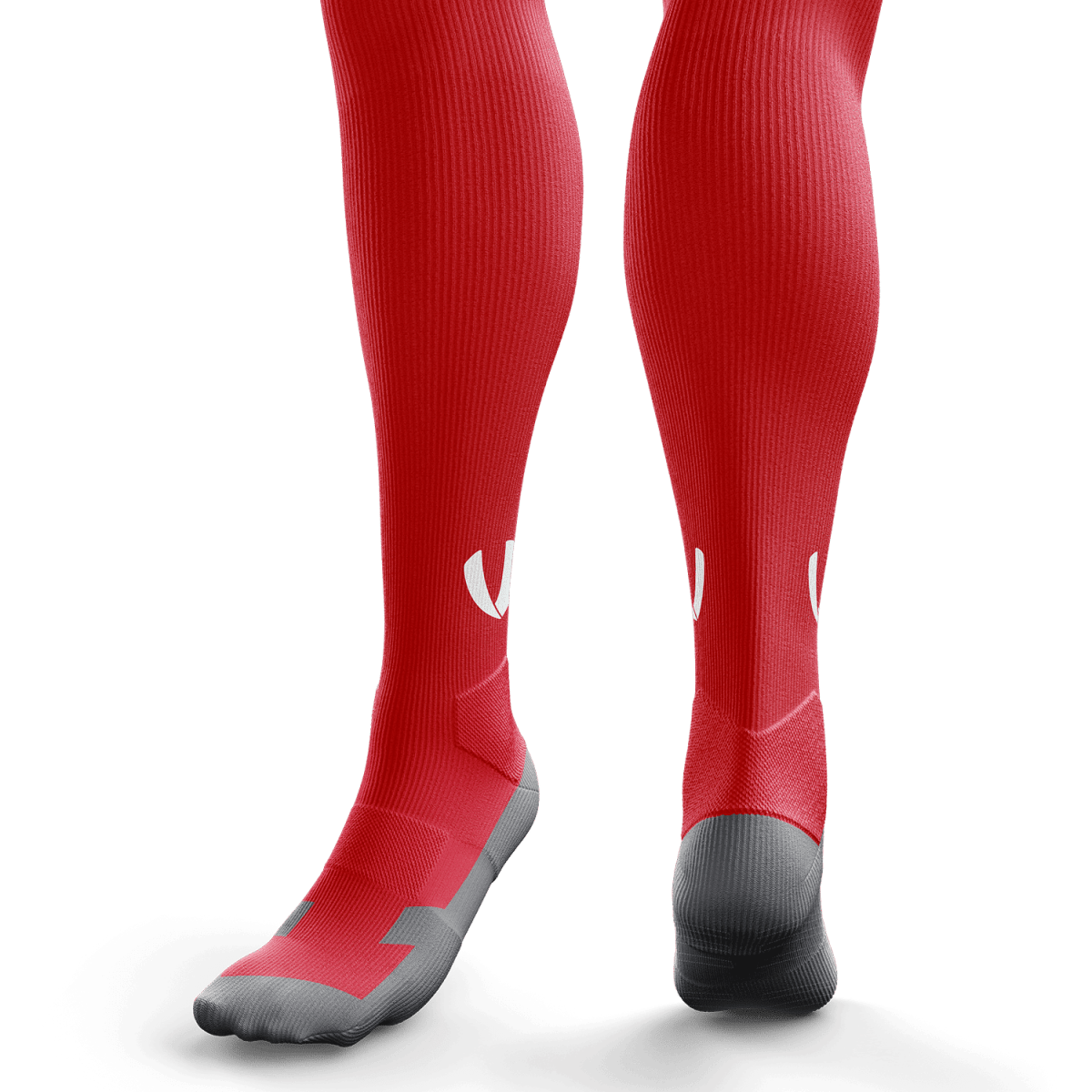 GATTON REDBACKS - PERFORMANCE SOCKS RED