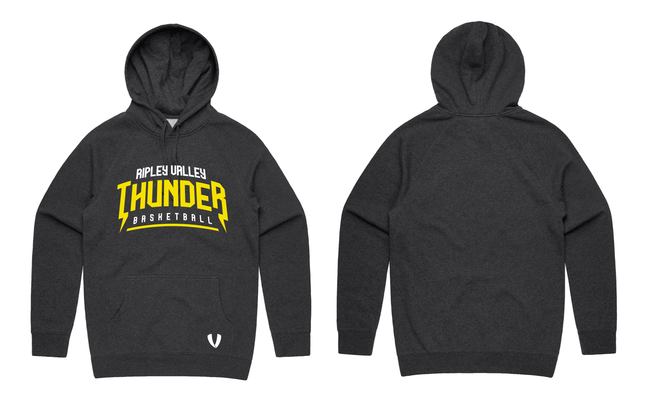 CLUB HOODIE - CHARCOAL