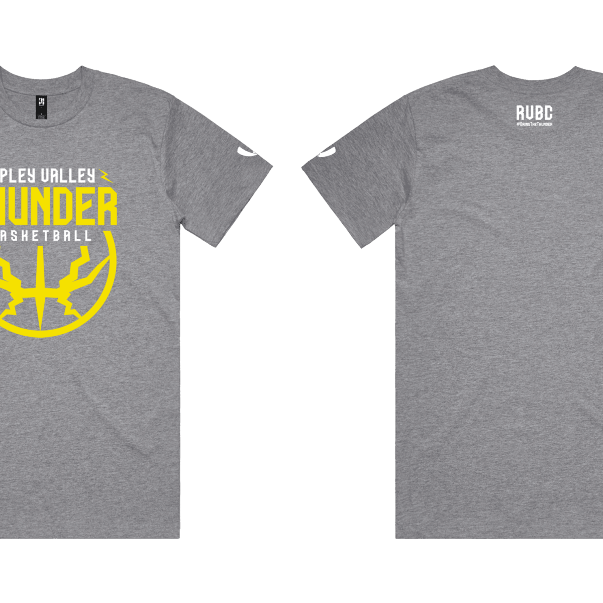 CLUB SUPPORTER T-SHIRT (LOGO) - GREY