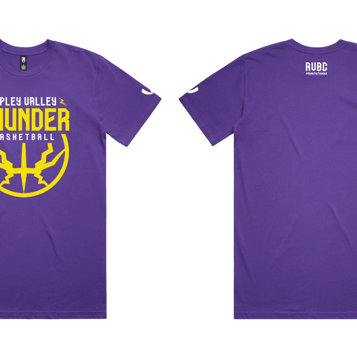 CLUB SUPPORTER T-SHIRT (LOGO) - PURPLE