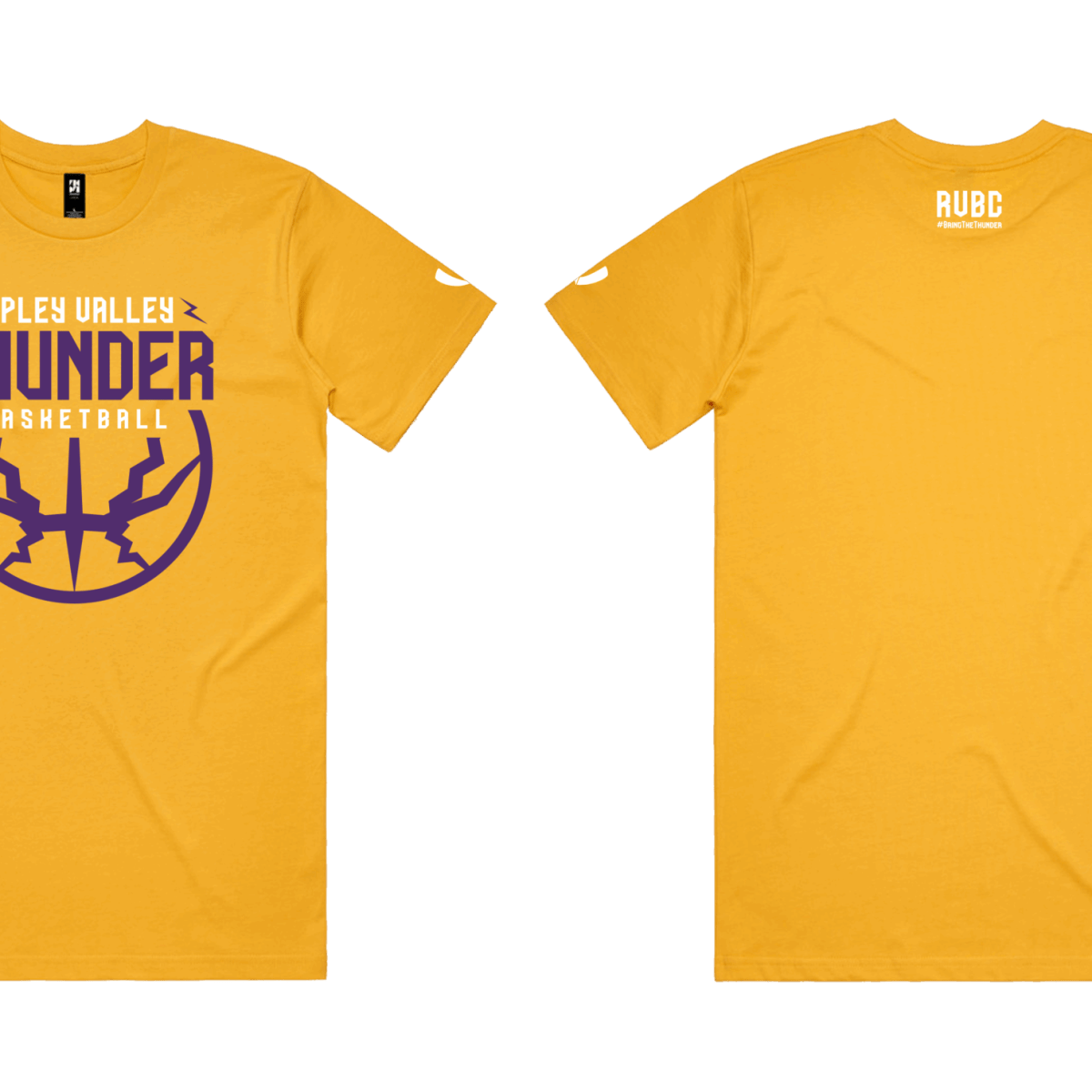 CLUB SUPPORTER T-SHIRT (LOGO) - YELLOW