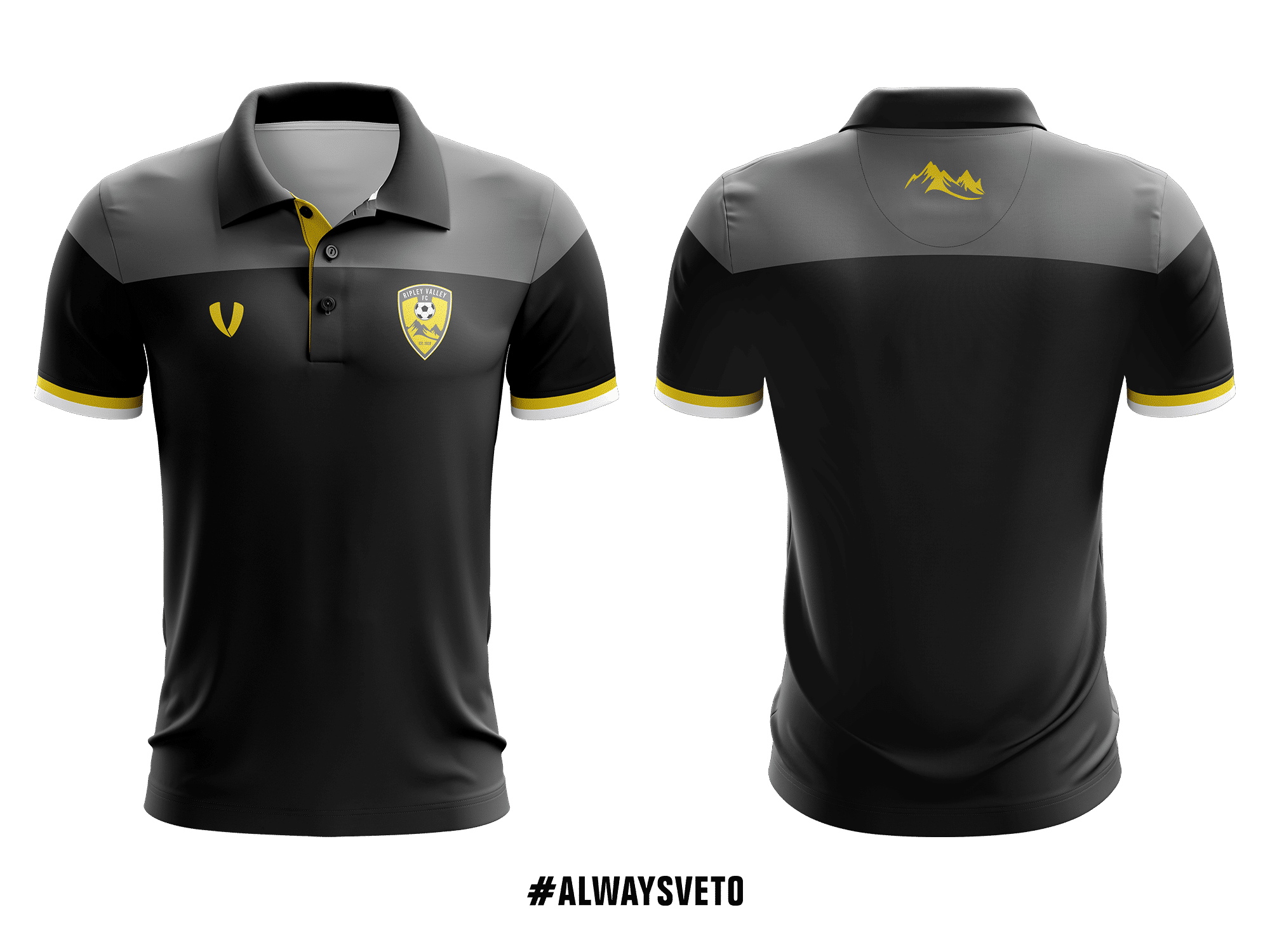 Ripley Valley FC - 2025 - Polo Top - Design 1