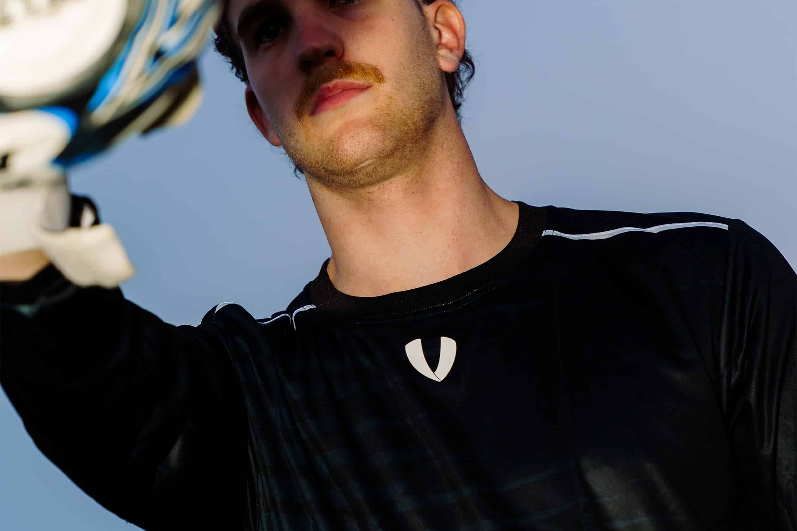 SCUDO GOALKEEPER JERSEY - LONG SLEEVE - BLACK - Image 4