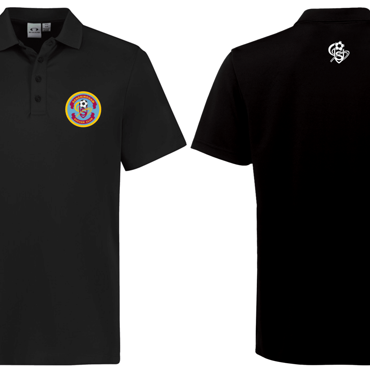 Sandringham SC - Polo - Black