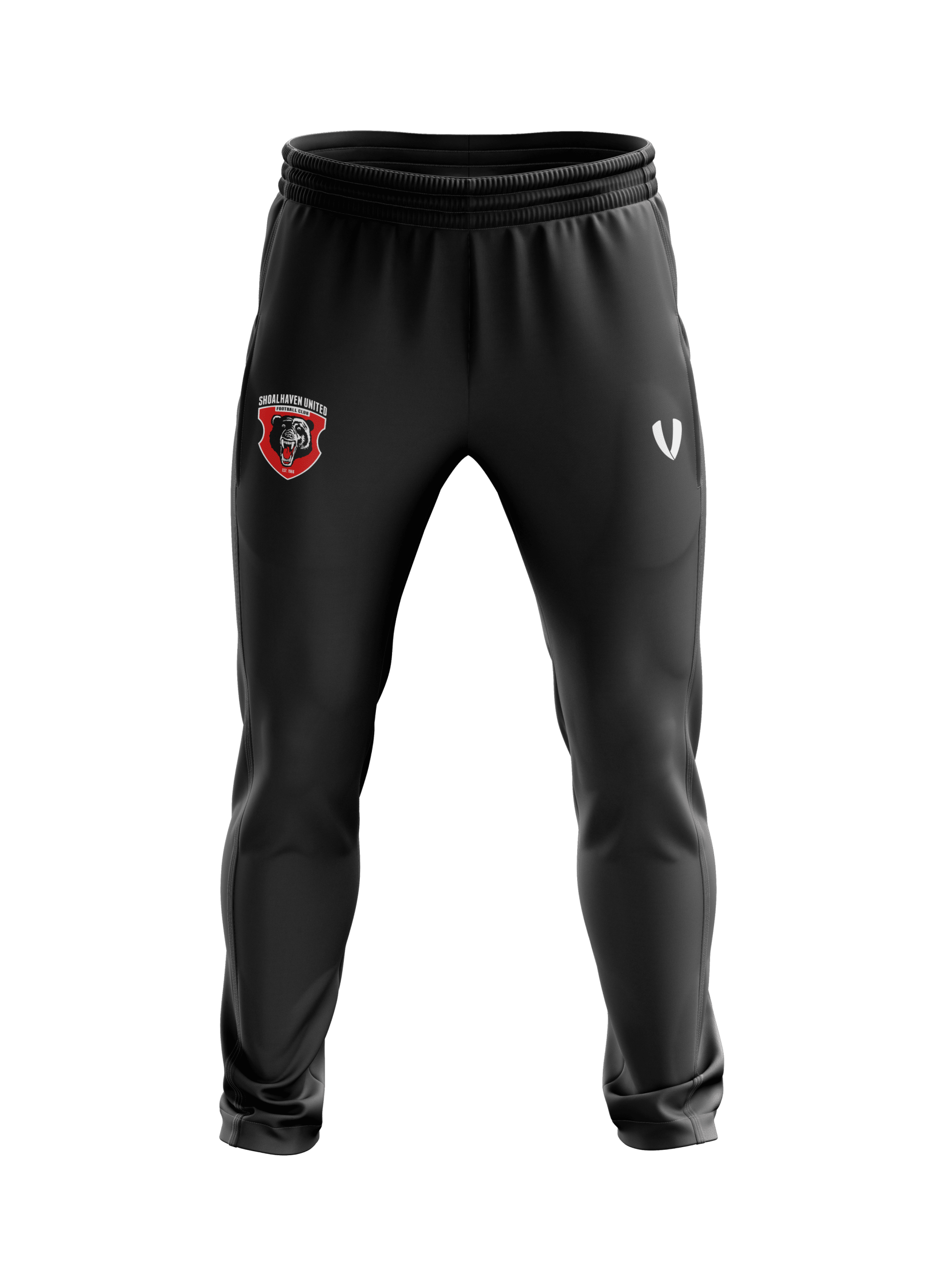 Shoalhaven United Black Core Trackpants