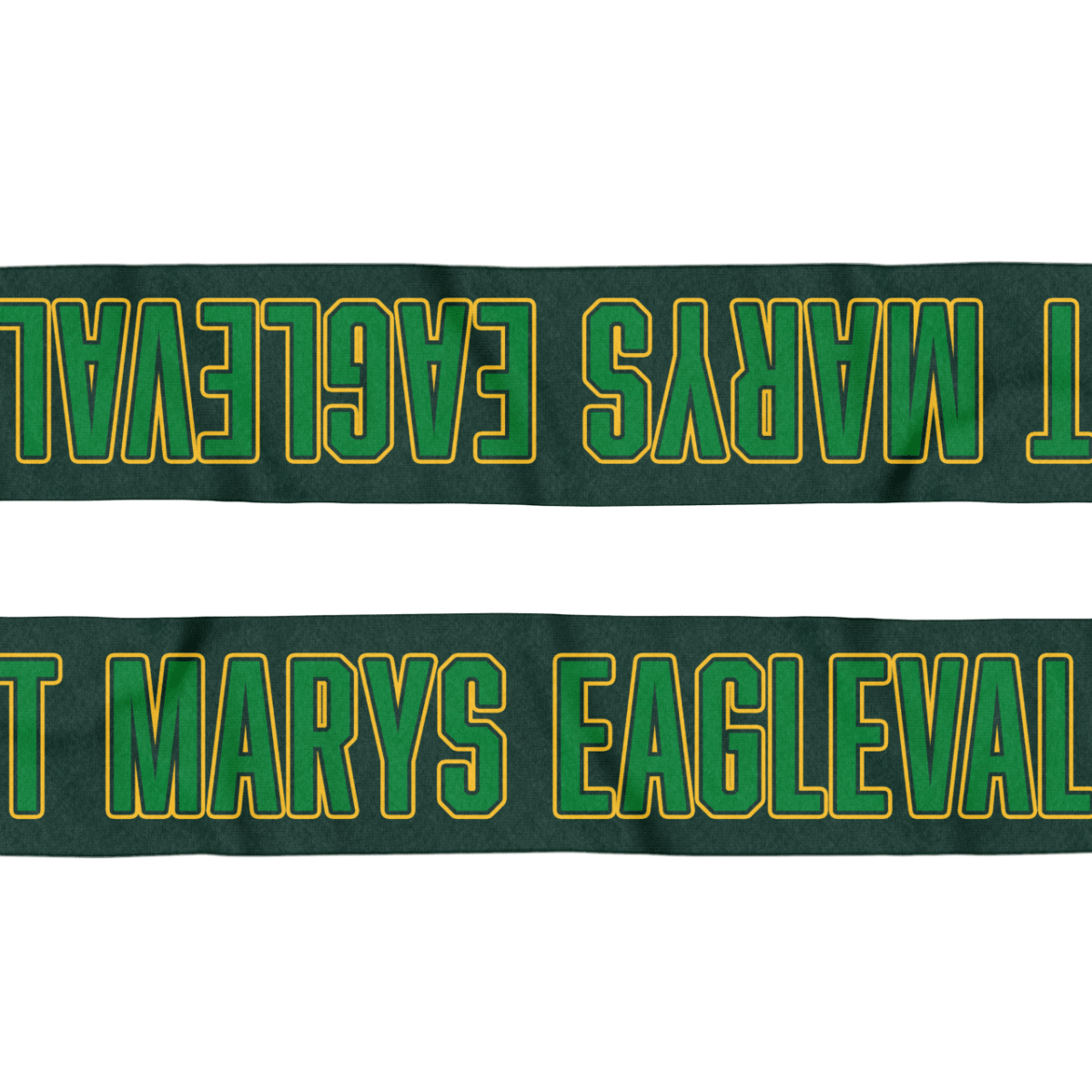St Mary's Eaglevale SC - Scarf - Emerald/Yellow
