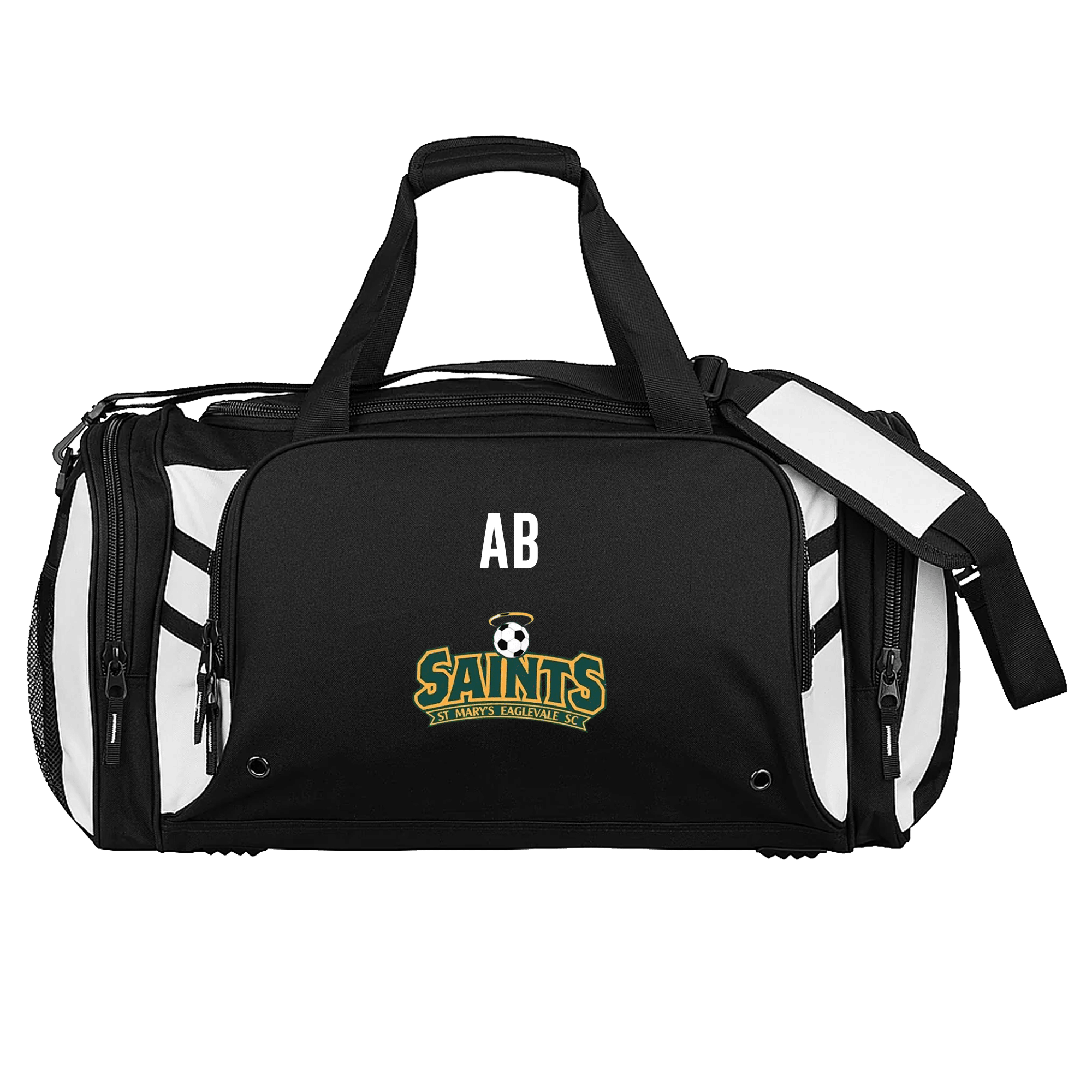 St Mary's Eaglevale SC - Kit Bag - Black/White
