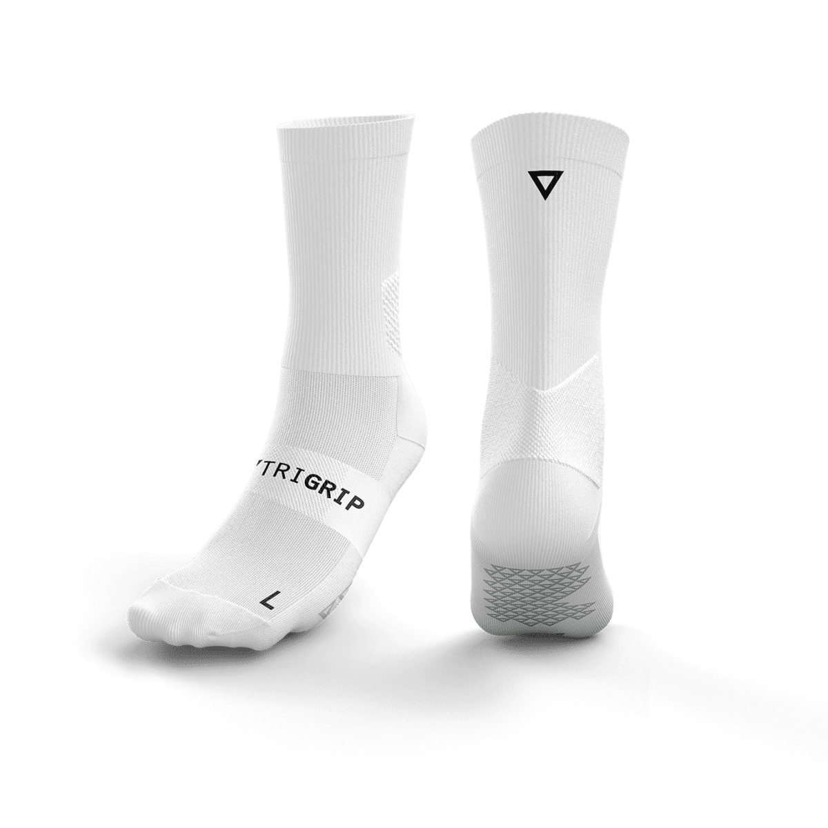 TRIGRIP Socks - Ghost White