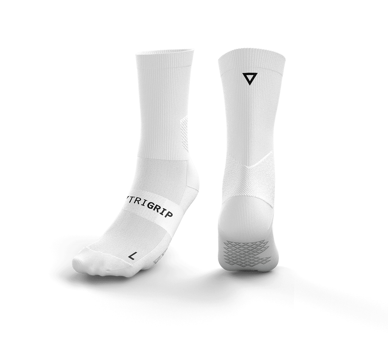 TRIGRIP Socks - Ghost White