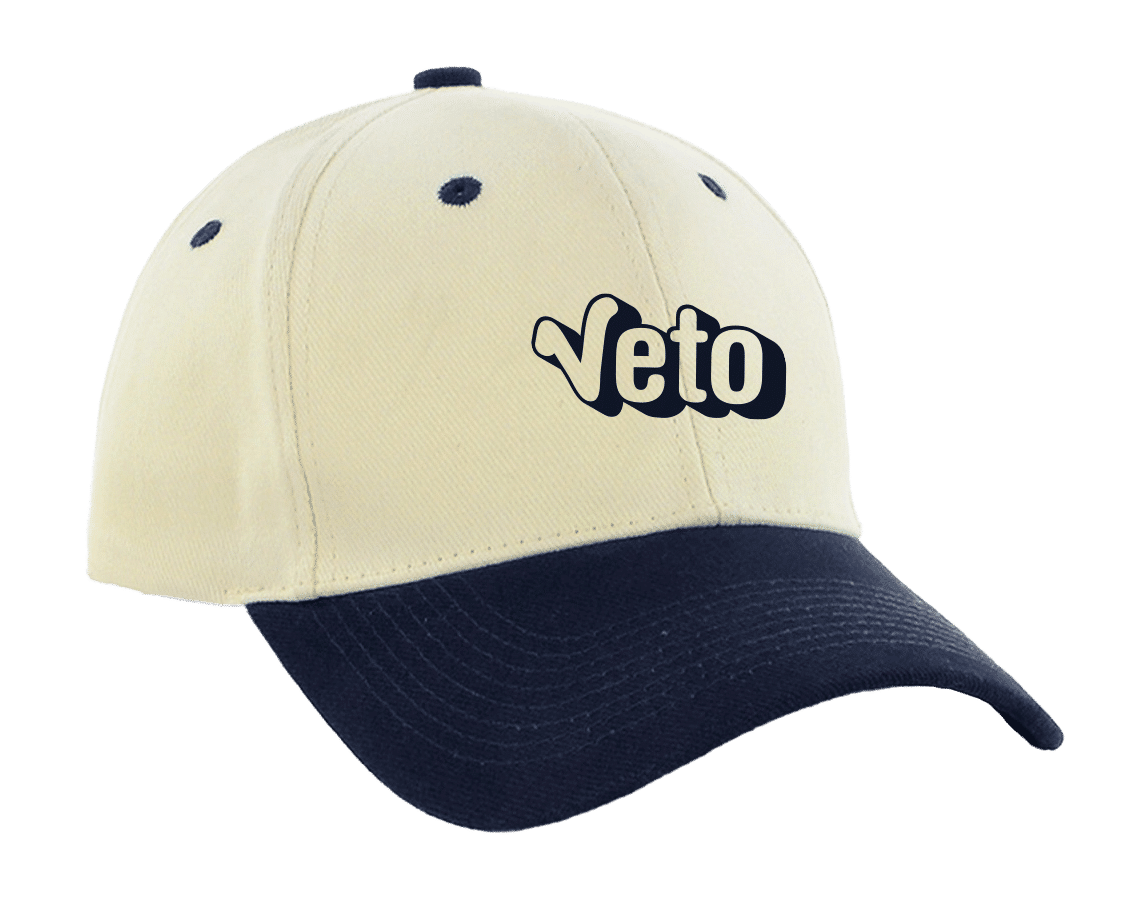 Veto Classic Cap - Natural/Navy