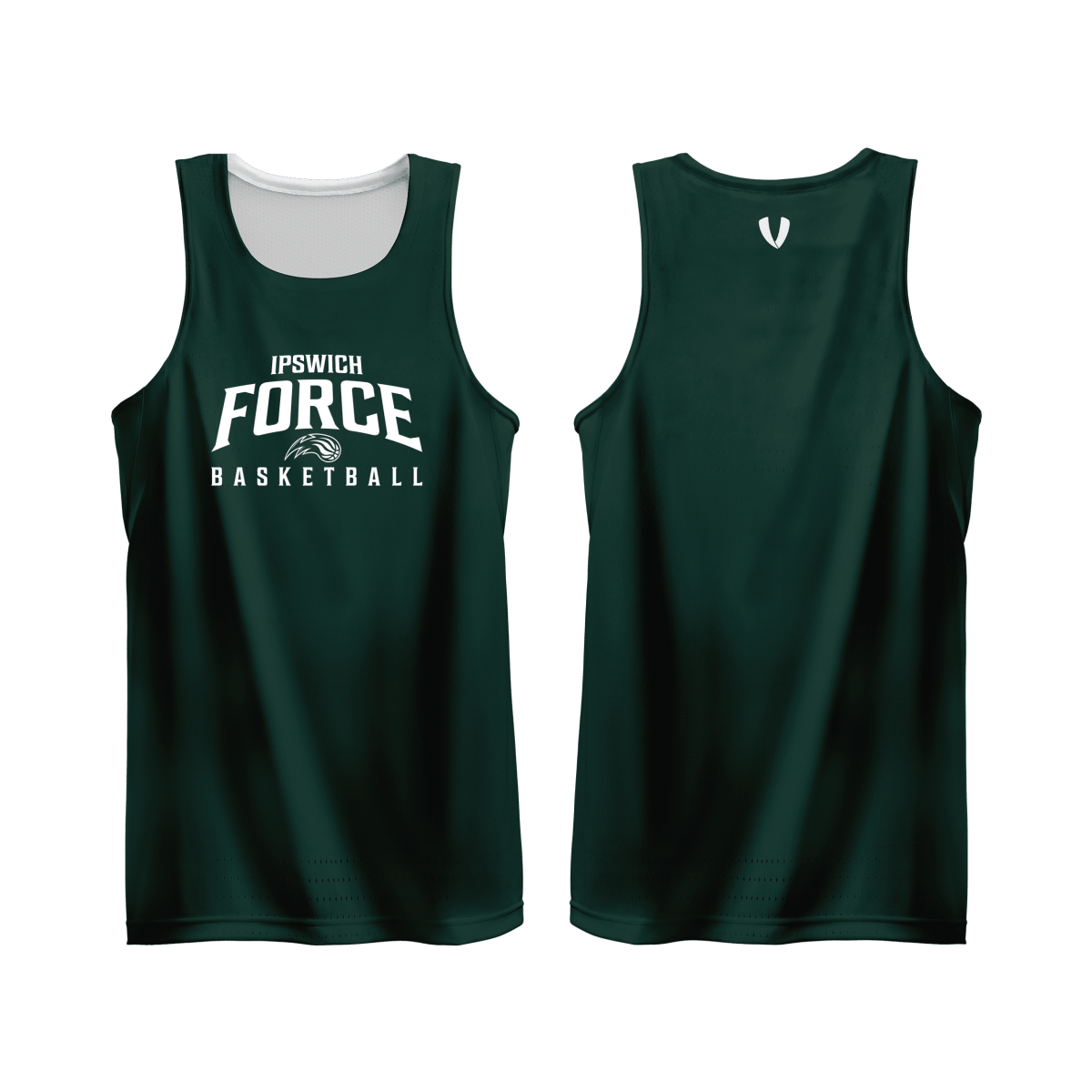 VAULT REVERSIBLE TRAINING SINGLET - BOTTLE