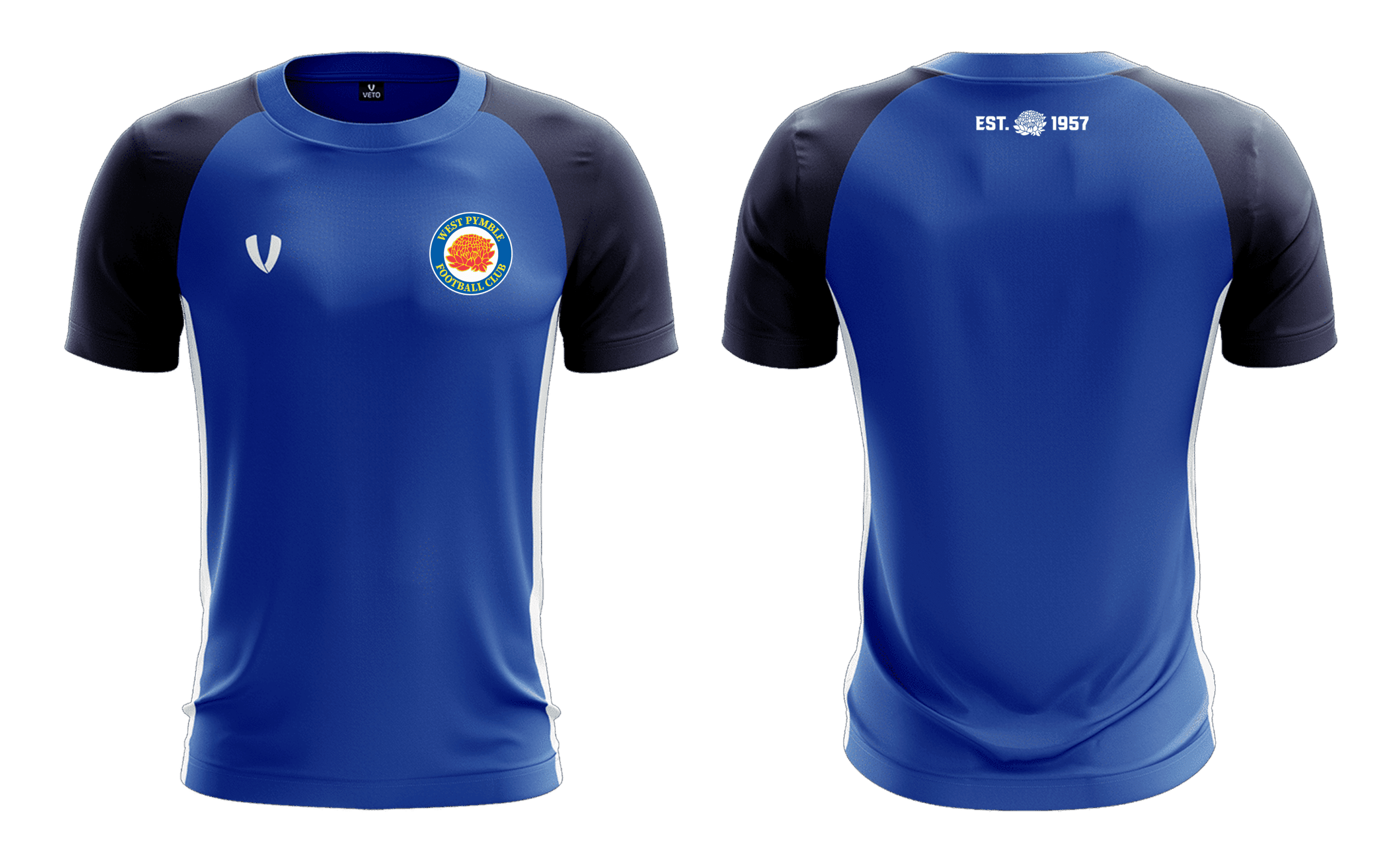 WPFC Training T-Shirt Royal/Navy