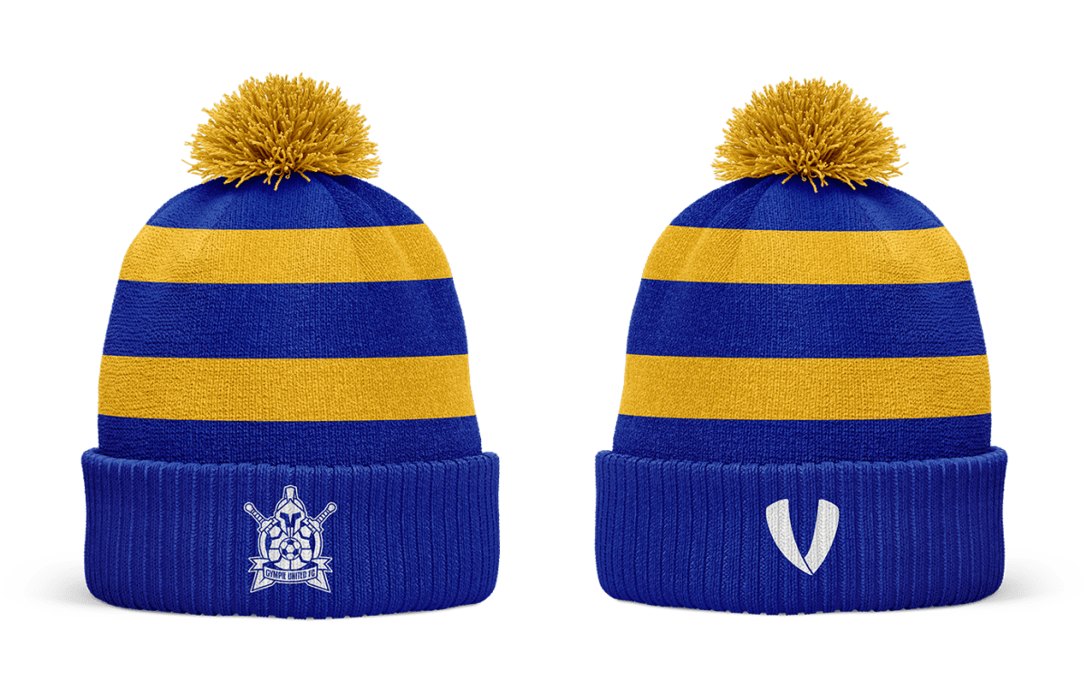 Gympie United FC - Beanie - Royal/Yellow