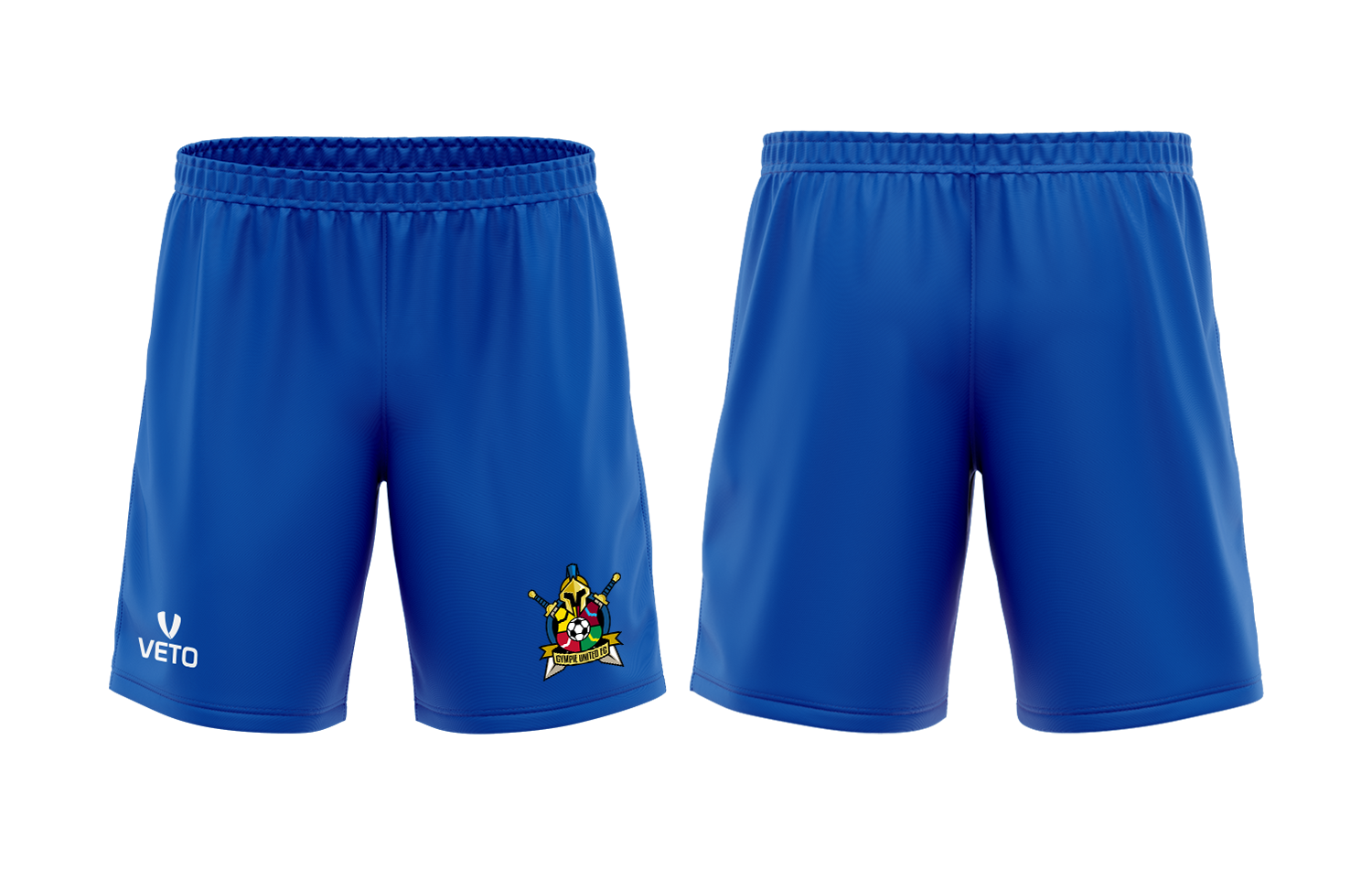 Gympie United FC - Club Shorts - Royal Blue