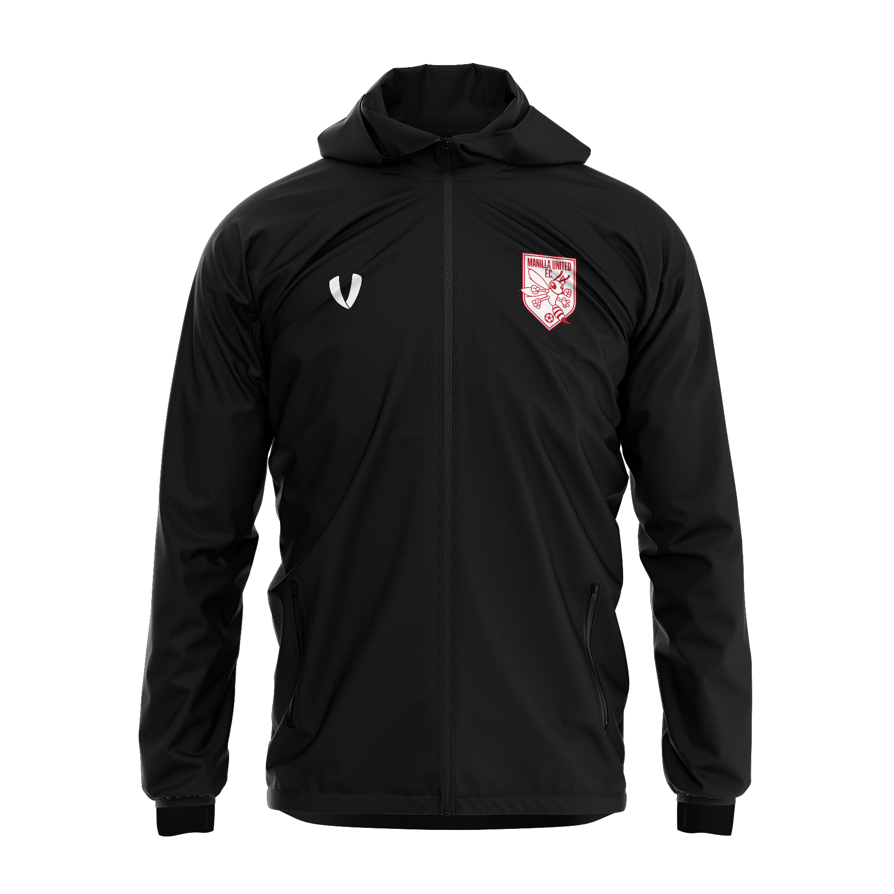 Manilla United FC - Tech Spray - Black