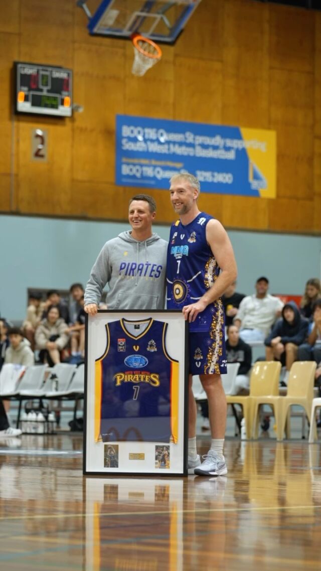 The Ship was rocking for the final @nbl1.north home game of the season 🏴‍☠️ 
The combo of @brendanteys breaking the all time club senior appearance record and the debut of the First Nations playing apparel was a recipe for action 🕺🏽 #alwaysveto